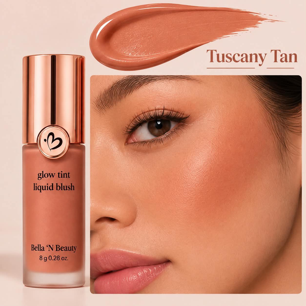 Glow Tint Liquid Blush - Tuscany Tan