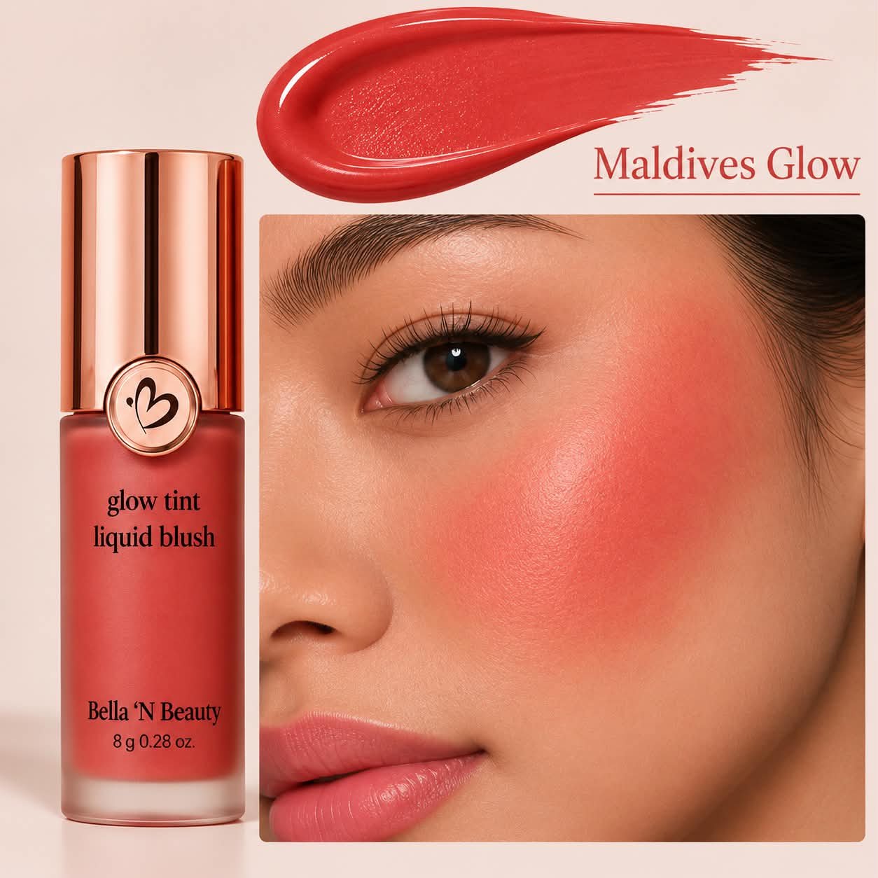 Glow Tint Liquid Blush - Maldives Glow