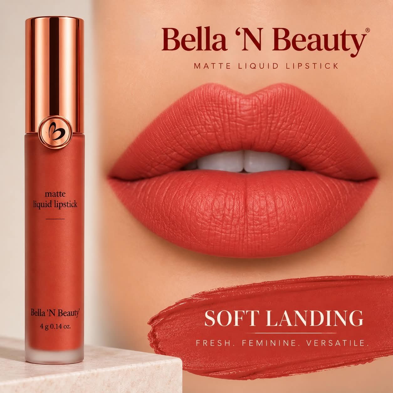 Matte Liquid Lipstick - Soft Landing